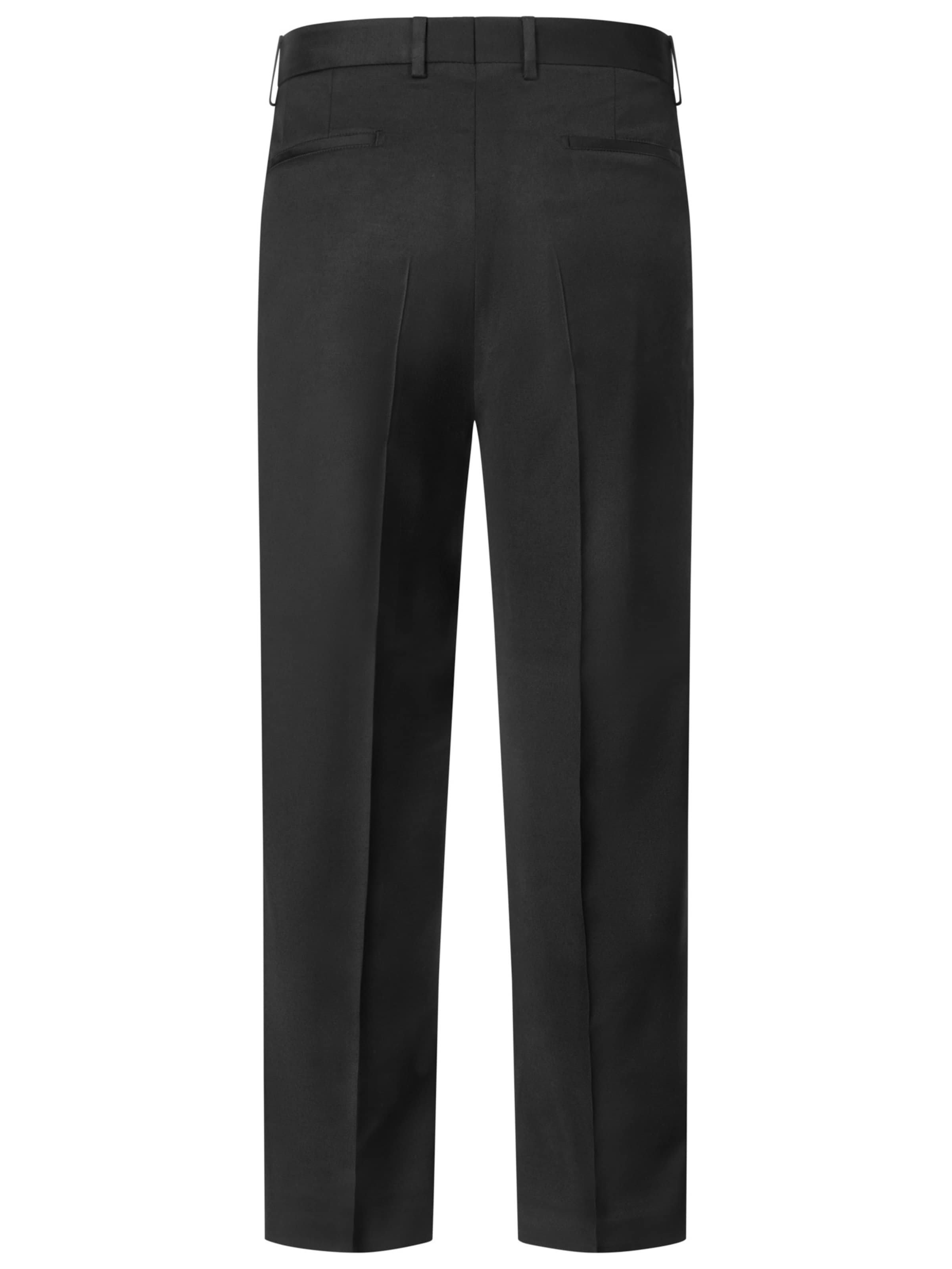 Karl Lagerfeld - regular Pantalón en negro: atrás