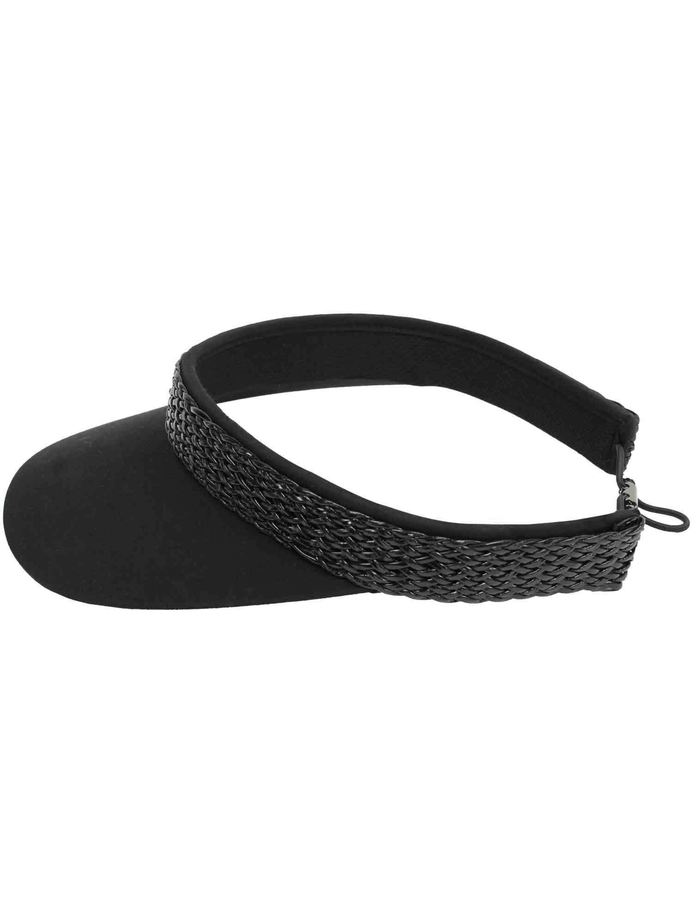 LOEVENICH Cap in Black: front