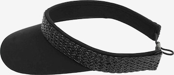 LOEVENICH Cap in Black: front