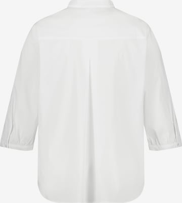 SAMOON Bluse in Weiß