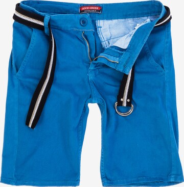 Rock Creek Chino Pants in Blue: front