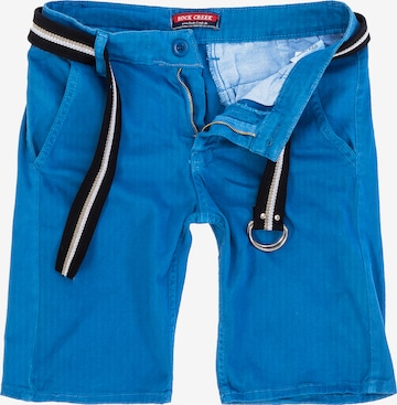 Rock Creek Chino Pants in Blue: front