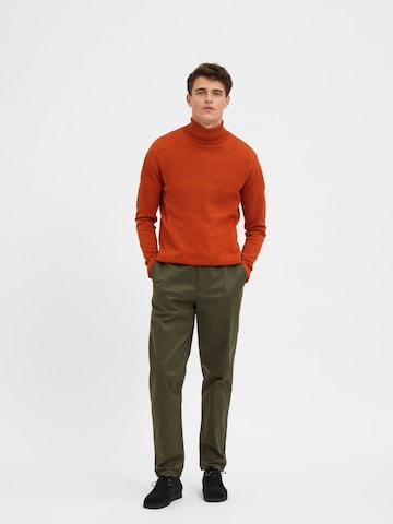 SELECTED HOMME Slimfit Chino 'Repton' in Groen