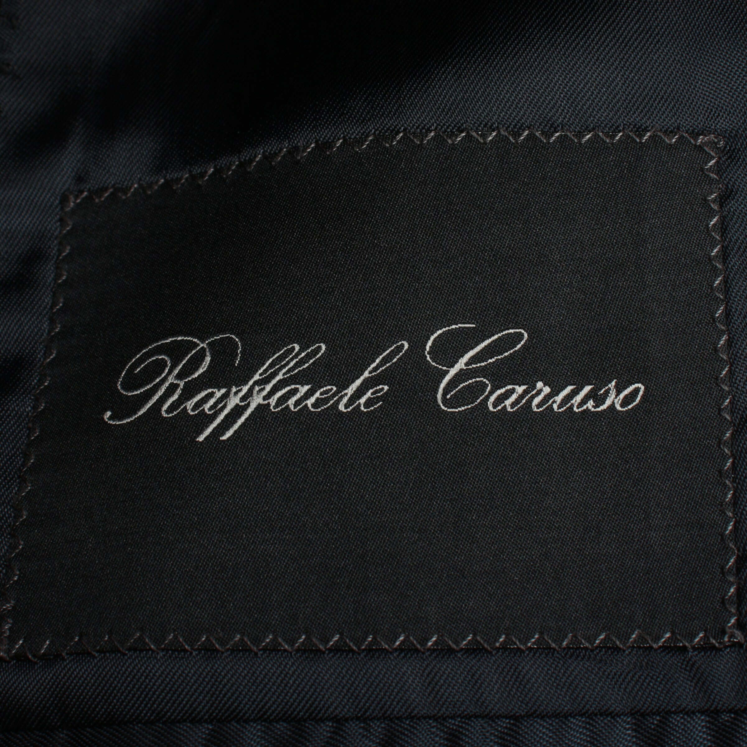 Caruso Suit Jacket in M in Blue