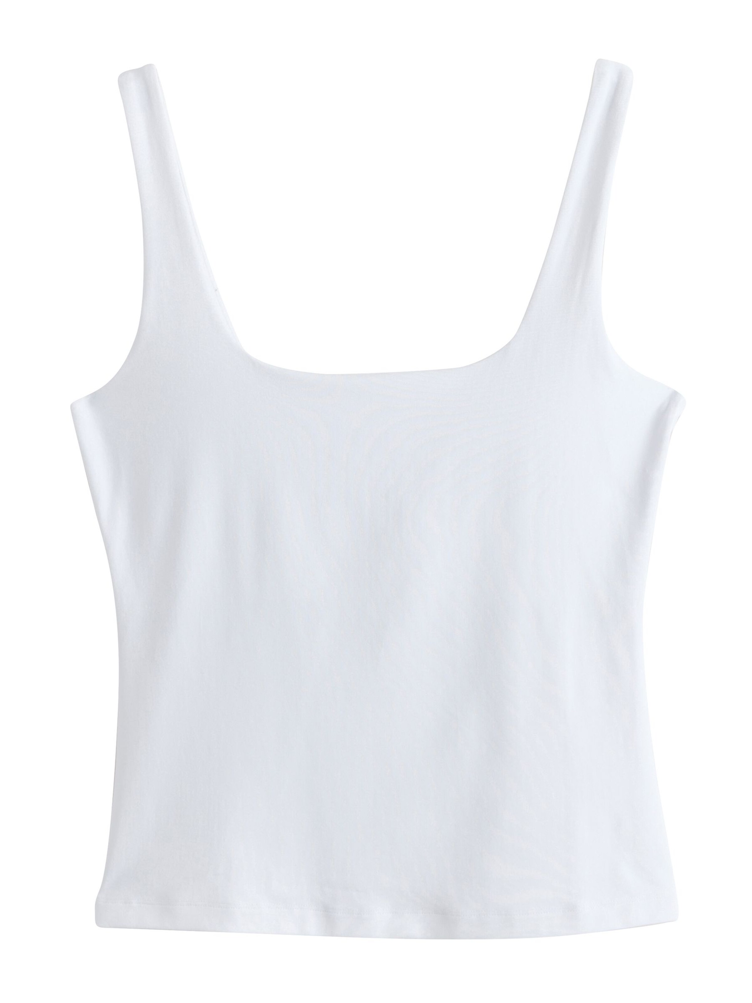 Next Top in Weiß: Vorderseite