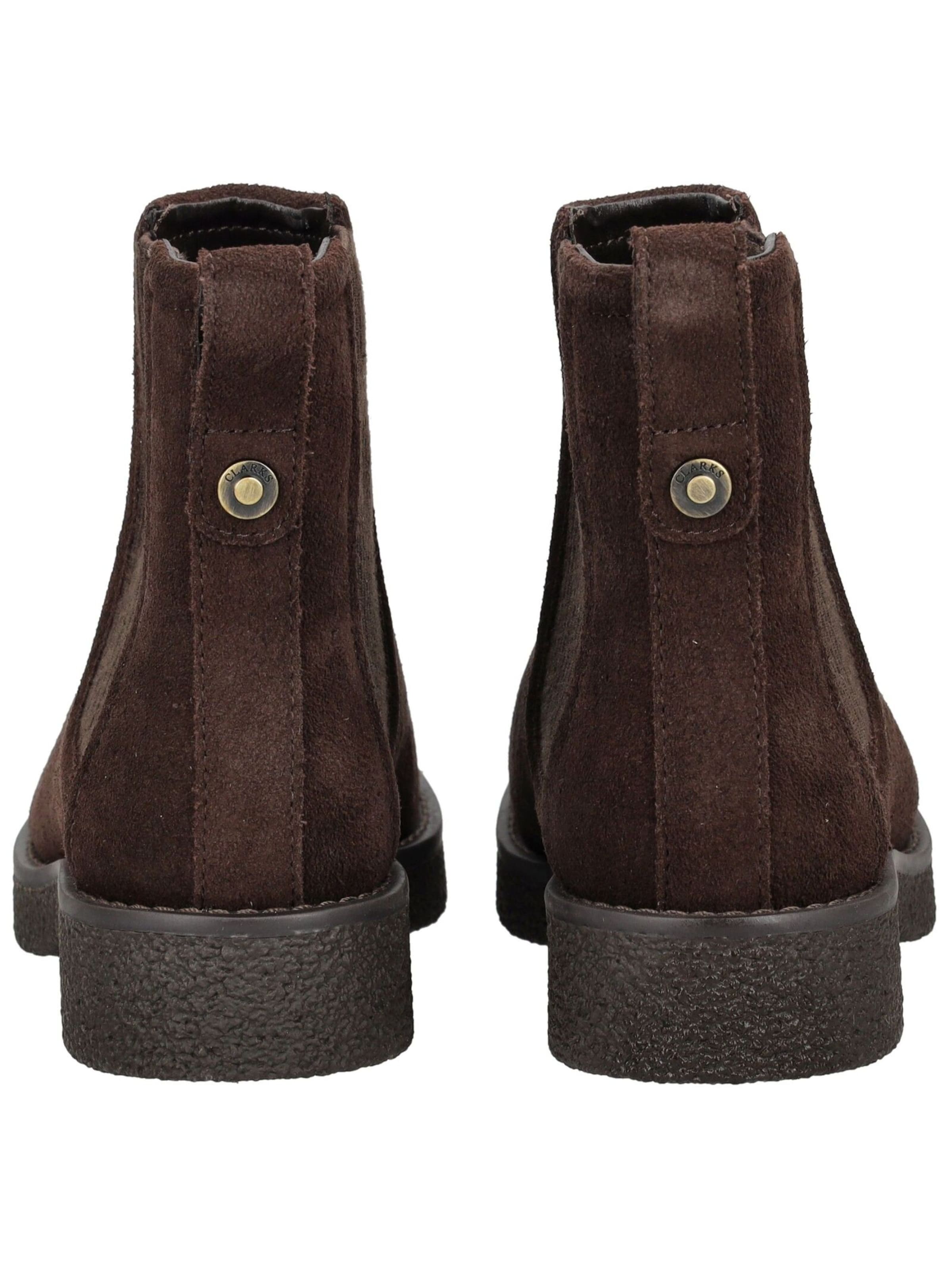CLARKS Chelsea Boots in Brown