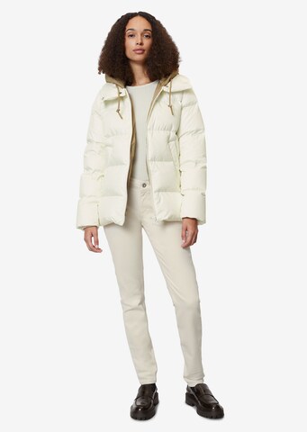 Veste d’hiver Marc O'Polo en blanc