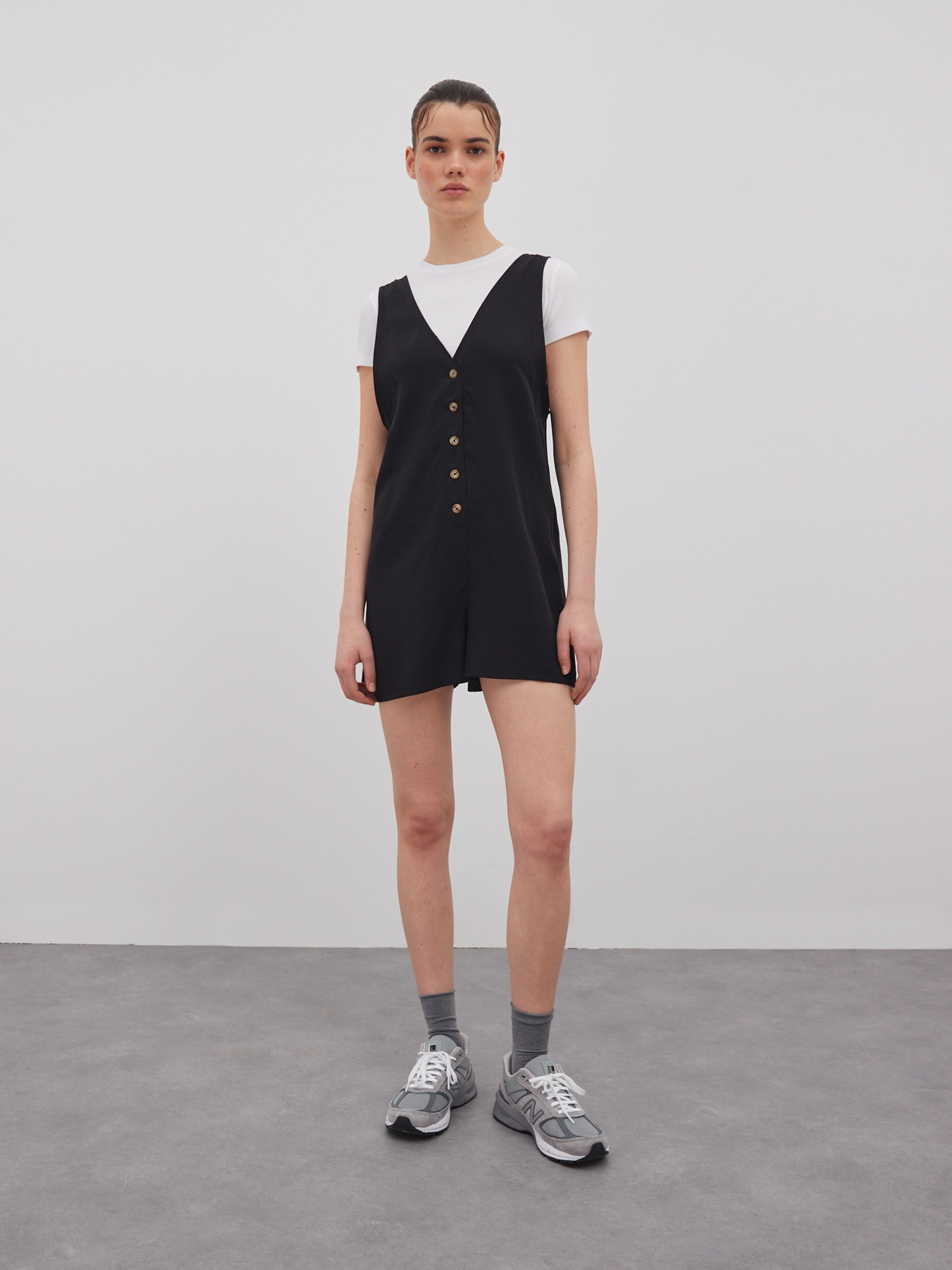 EDITED Produkte Overall 'Tilla' schwarz