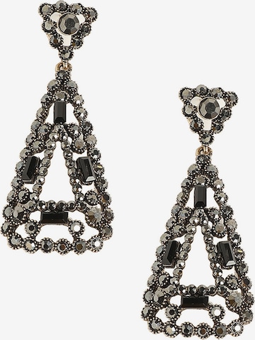 sidabrinė SOHI Auskarai: priekis