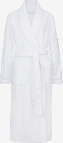 Accappatoio lungo di CALIDA in bianco: frontale