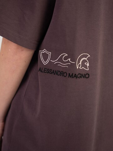 Alessandro Magno Shirt in Brown
