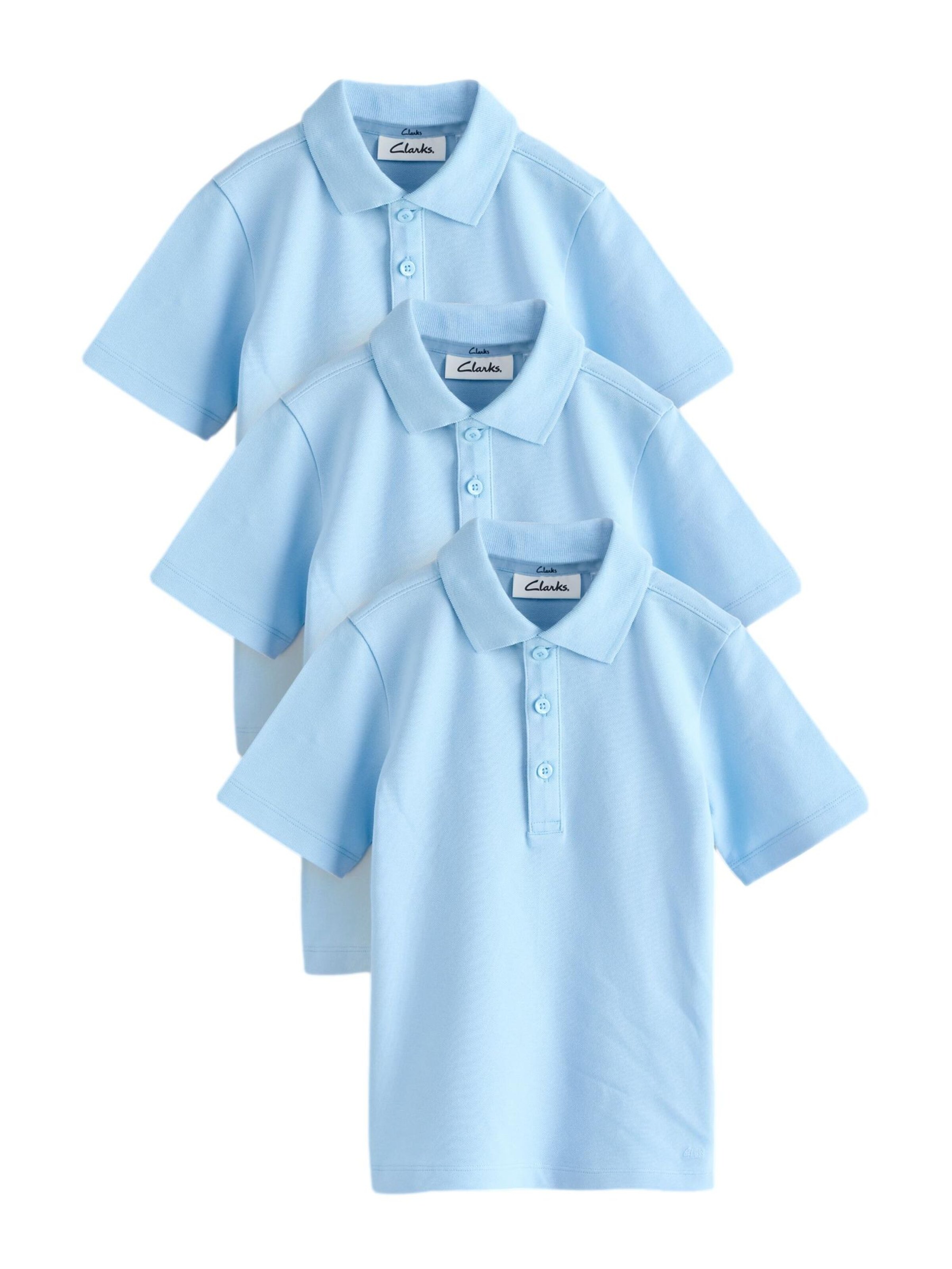 CLARKS Poloshirt in Blau: Vorderseite
