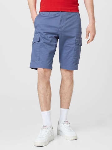 TOMMY HILFIGER Regular Broek 'John' in Blauw: voorkant