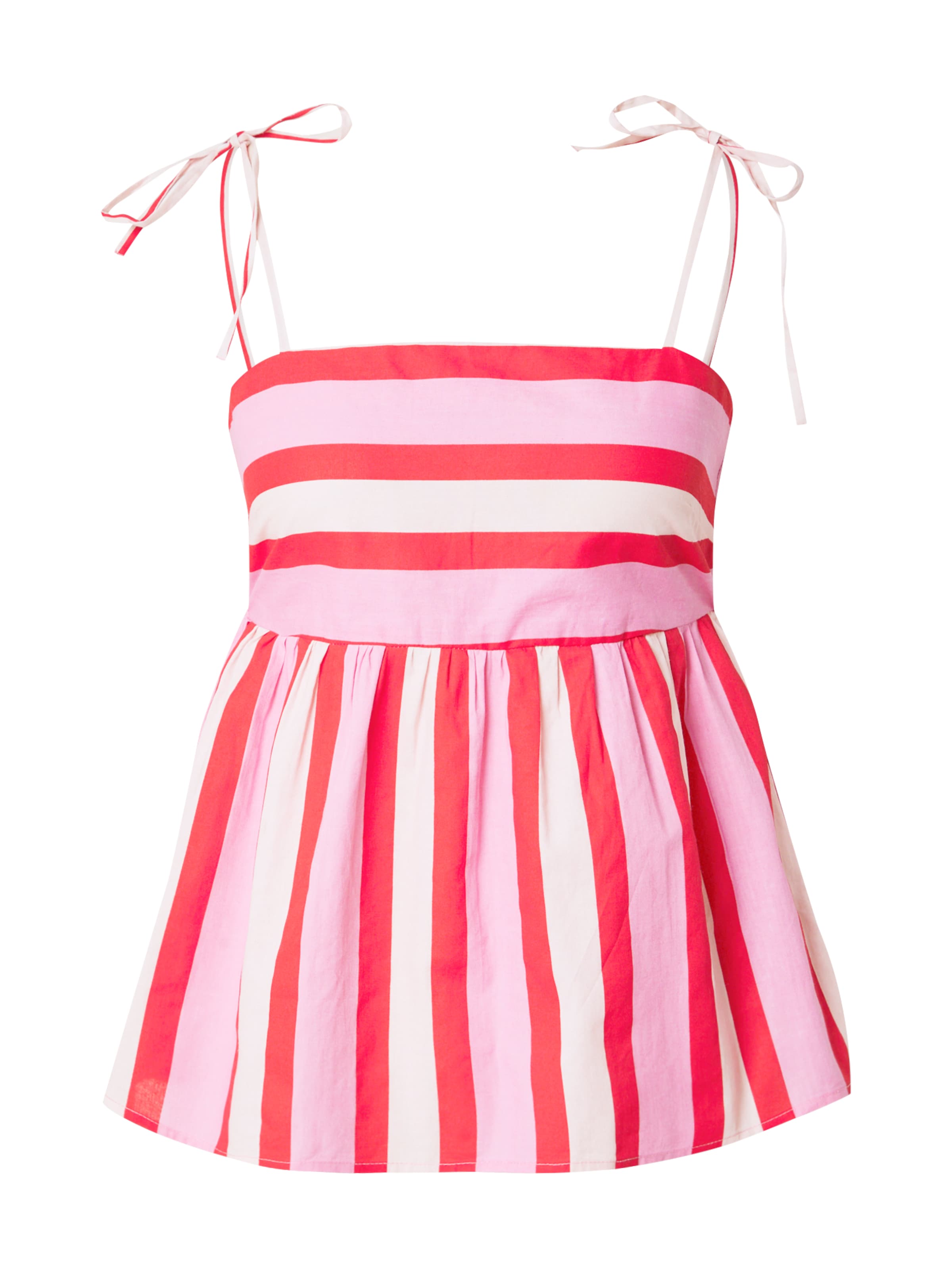 PIECES Топ 'PCAmina' в Ярко-розовый: спереди