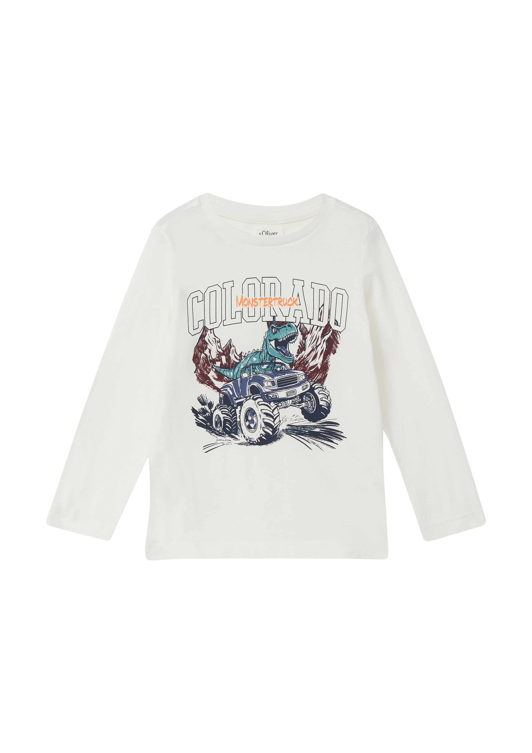 s.Oliver Shirt in Weiß: Vorderseite