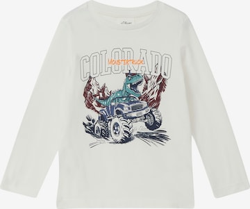 s.Oliver Shirt in White: front