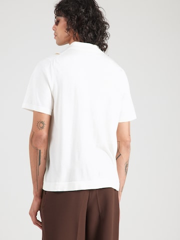 Vestes en maille 'Lastro' BOSS en blanc