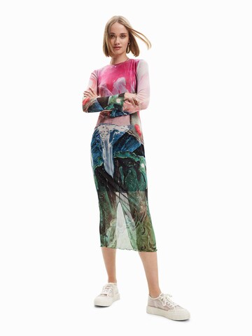 Desigual Kleid 'Skyline' in Mischfarben: predná strana