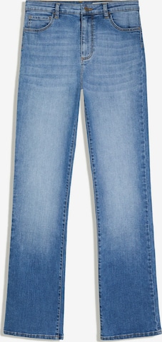 Bershka Flared Jeans in Blau: Vorderseite