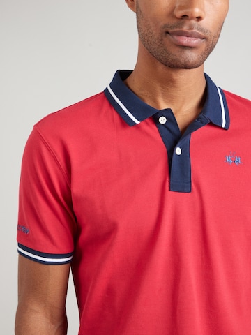 Tricou de la La Martina pe roșu