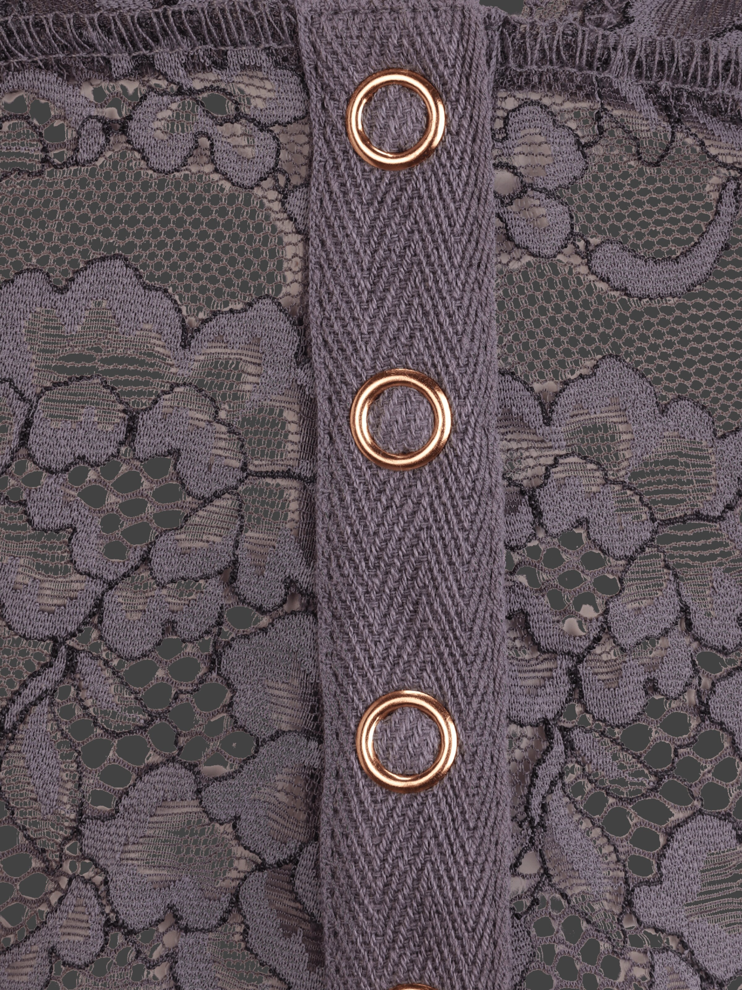 Free People Korzetová Podprsenka 'HEARTBREAKER' – šedá