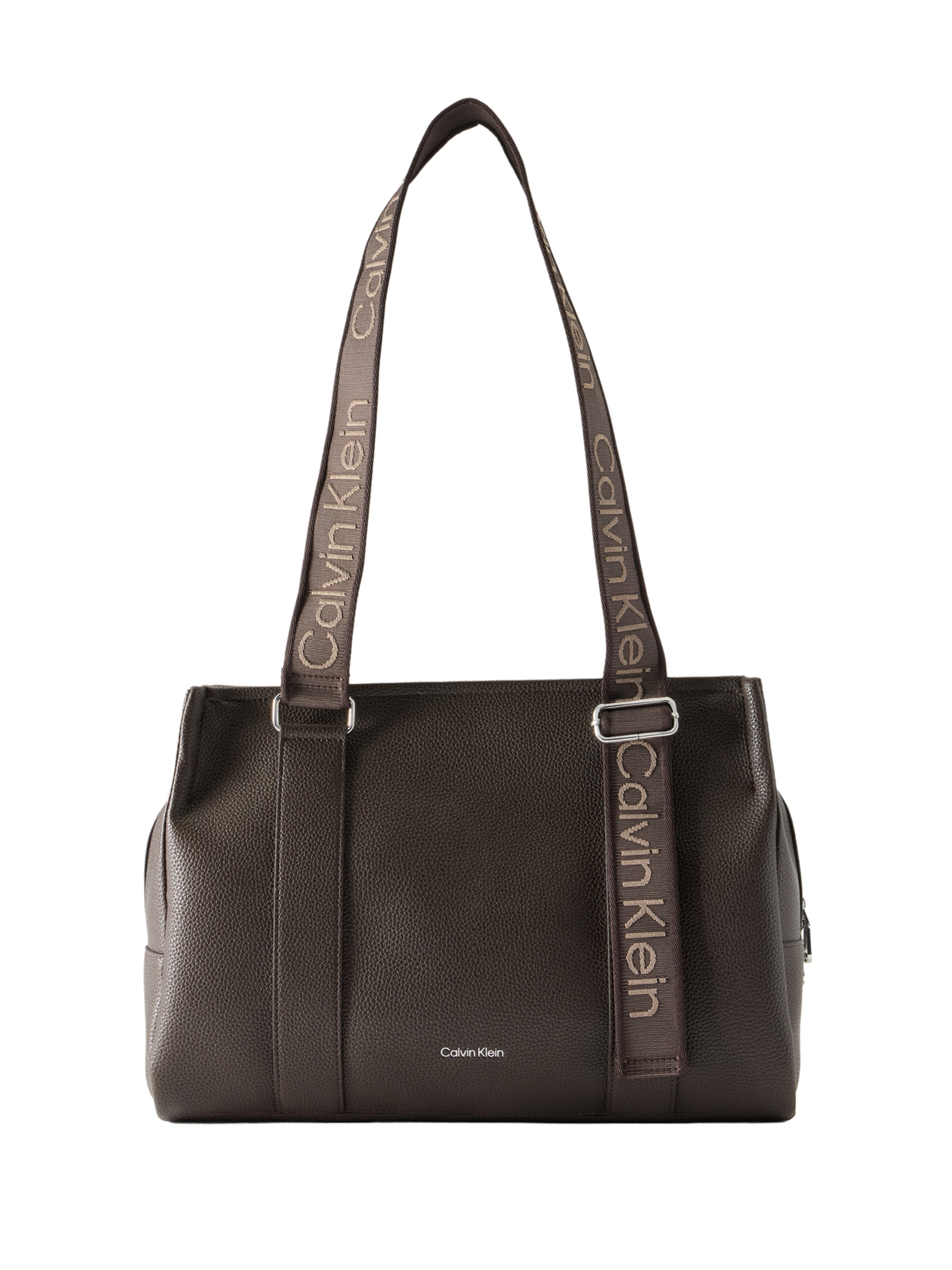Calvin Klein Shopper - Hnedá: predná strana