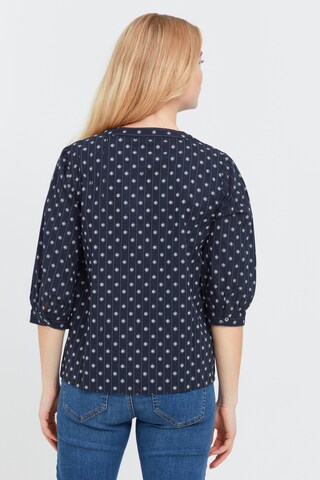 Fransa Blouse 'VADOB' in Blue