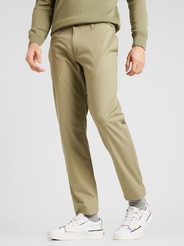 BRAX - Regular Calças chino 'Fabio' em verde: frente