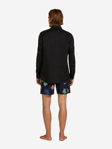 Vilebrequin Regular Fit Hemd‌‌ in Schwarz