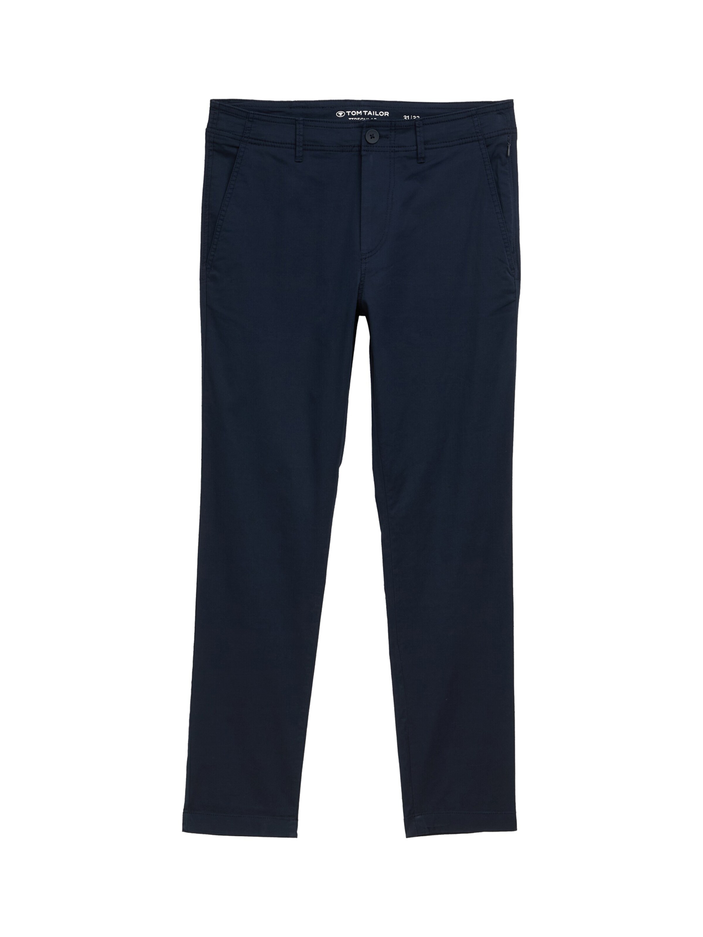 TOM TAILOR Regular Chino in Blauw: voorkant