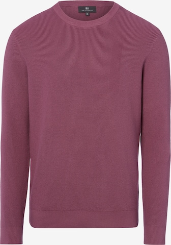 Nils Sundström Strickpullover in Lila: Vorderseite
