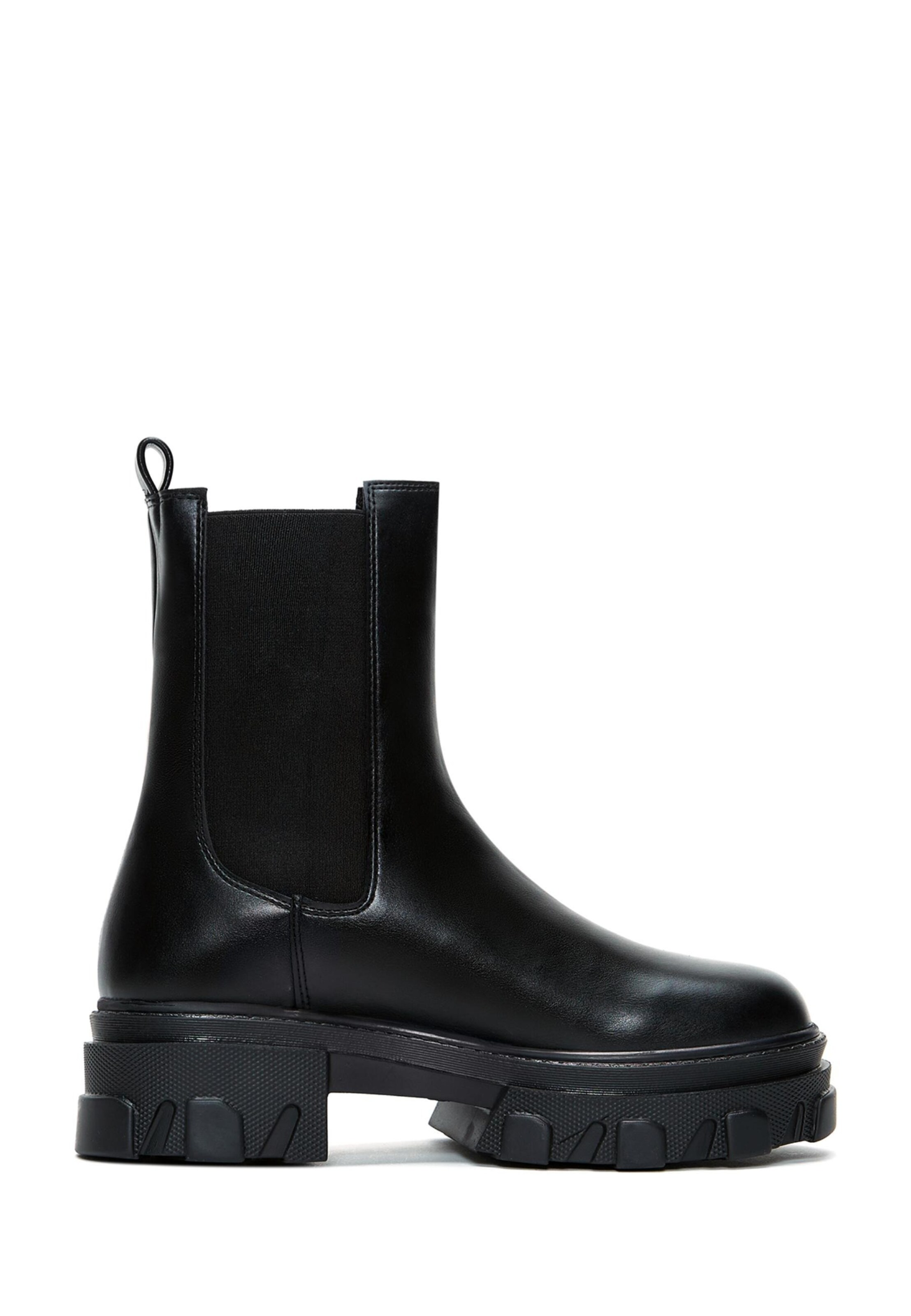Derimod Chelsea Boots in Schwarz