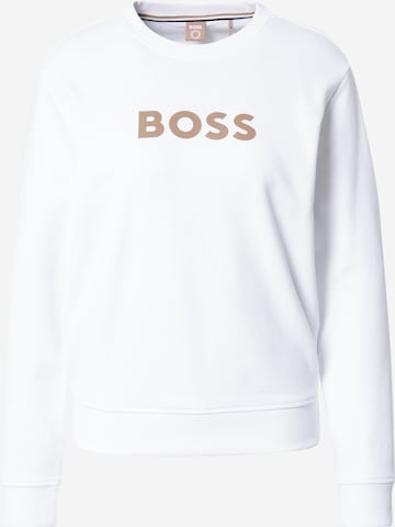 BOSS Sweatshirt Ela in White ABOUT YOU