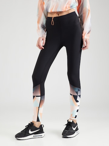 Rukka Skinny Športne hlače 'MYYRYLA' | črna barva: sprednja stran
