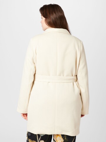 Vero Moda Curve Between-Seasons Coat 'DONA VIVIAN' in Beige