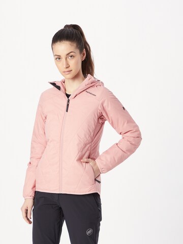 PEAK PERFORMANCE Outdoor Jacket in Pink: front