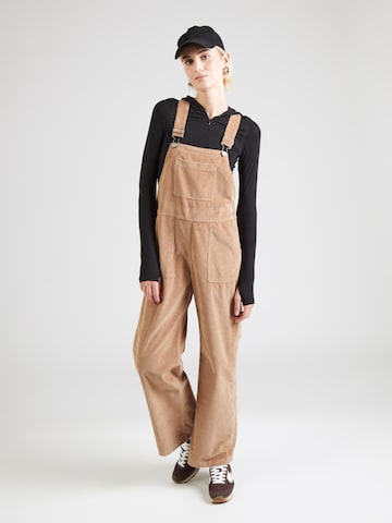 ROXY Wide Leg Urheiluhousut 'TRAILBLAZER OVE' värissä ruskea: etupuoli