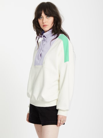 Volcom Sweatshirt 'Reetrostone' in Beige