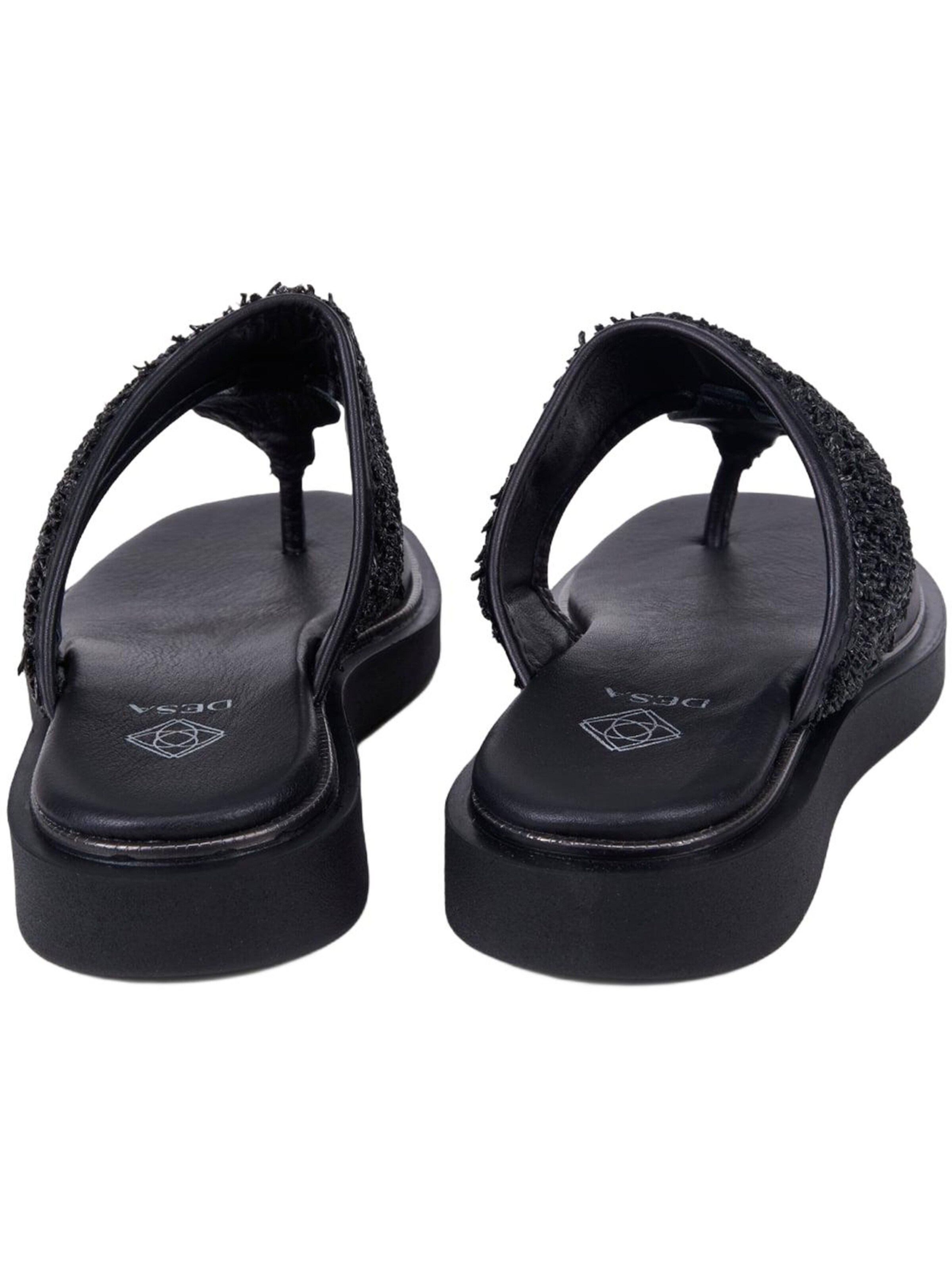 Desa T-bar sandals in Black