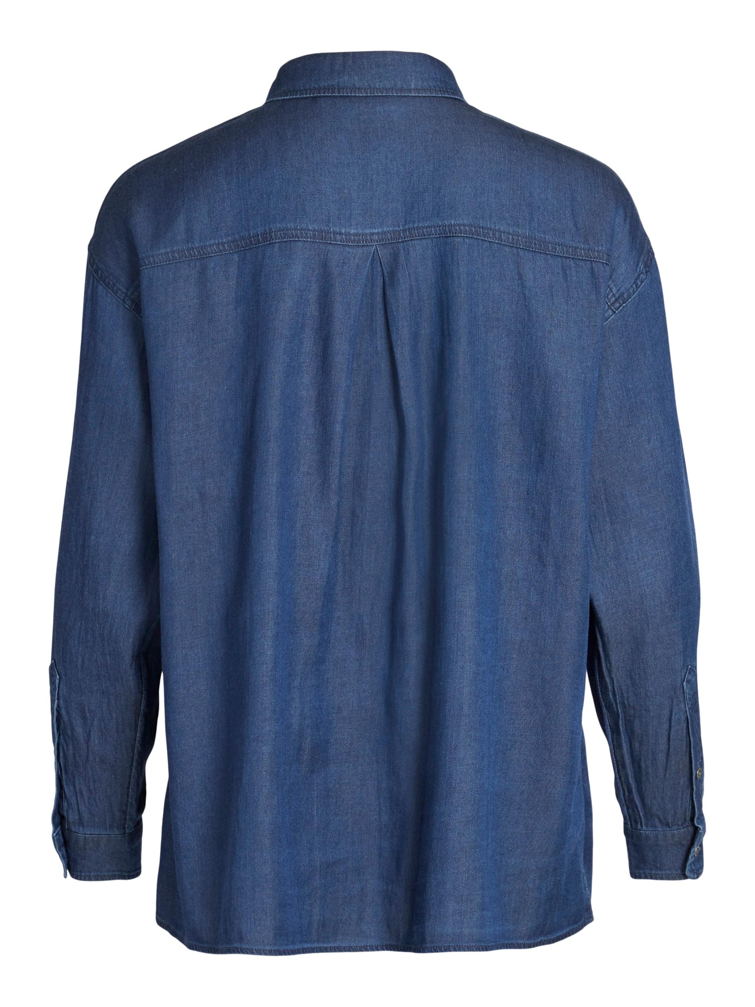 VILA Blouse 'Bista' in Blue