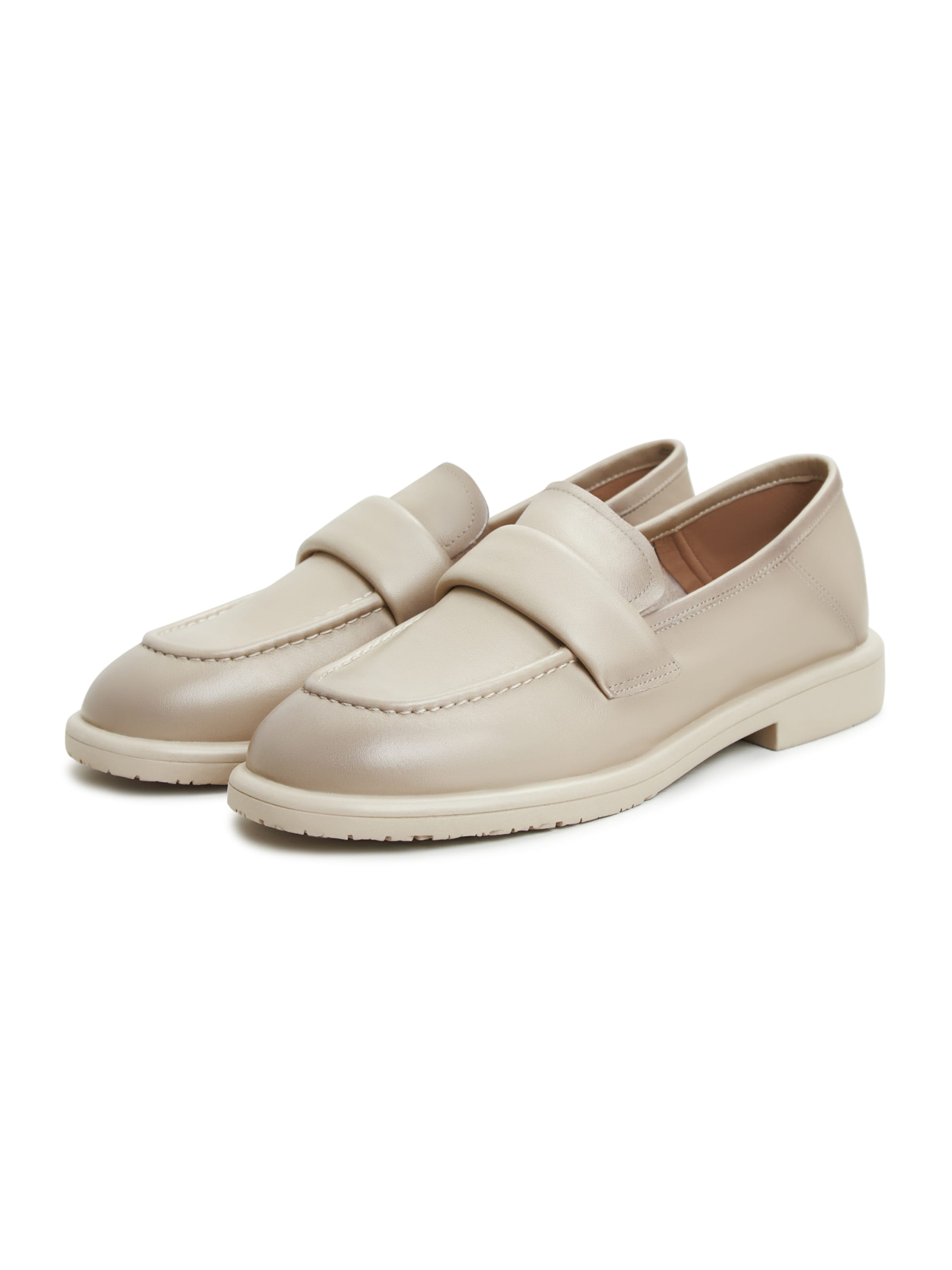 Mocassin CESARE GASPARI en beige