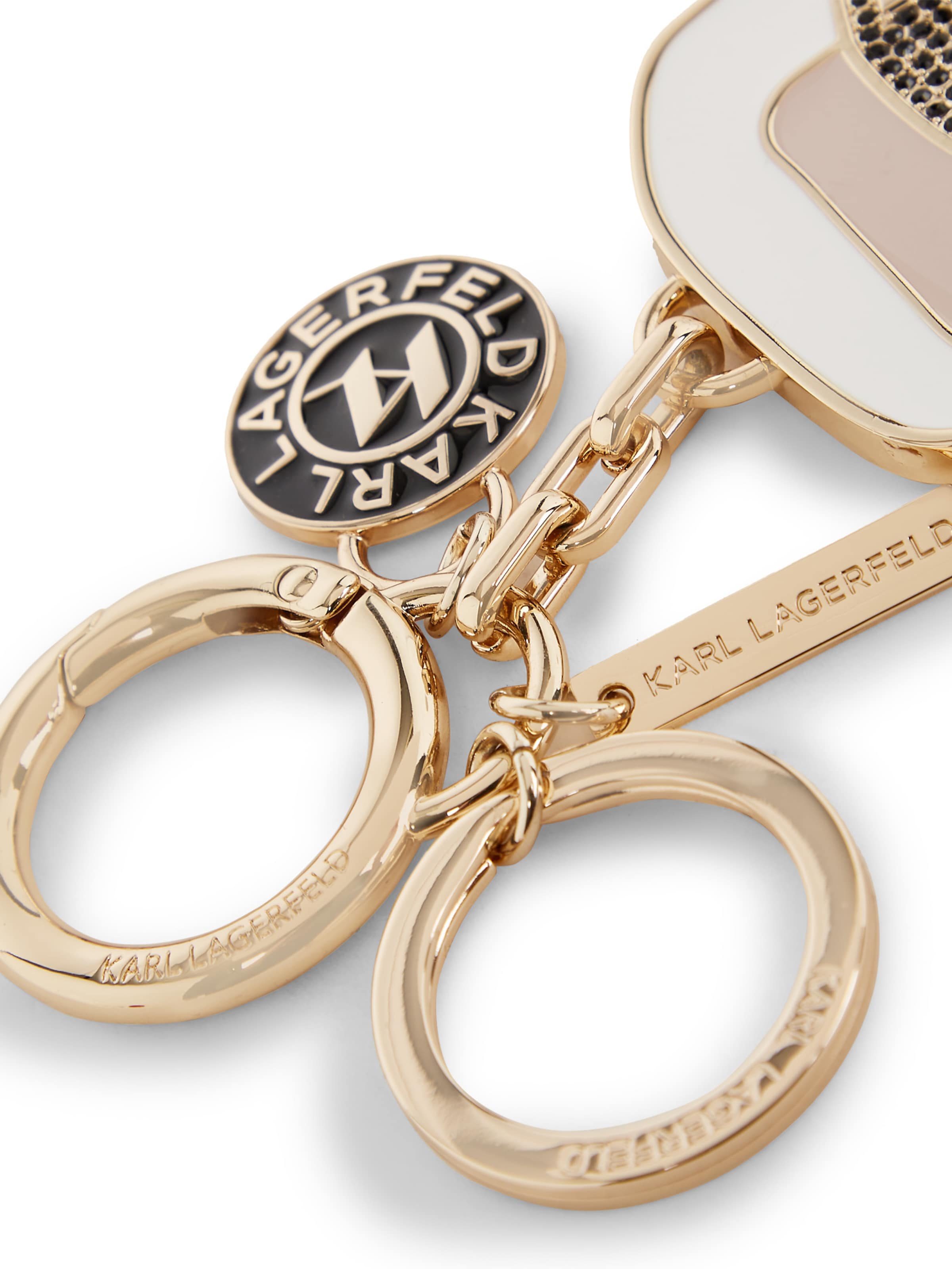 Karl Lagerfeld Key ring 'IKON' in Gold