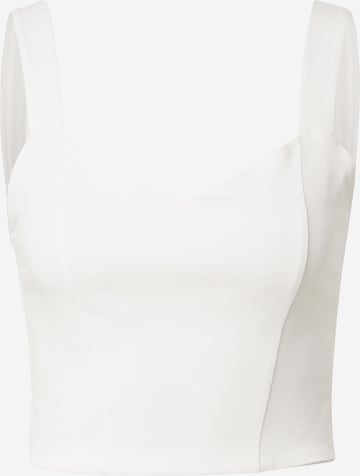 ABOUT YOU Top 'Smilla' in White: front