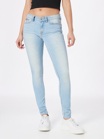 TOM TAILOR DENIM Skinny Jeans i blå: framsida