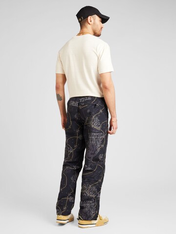 Regular Pantalon 'MIGHTY HARMONIST' Grimey en noir