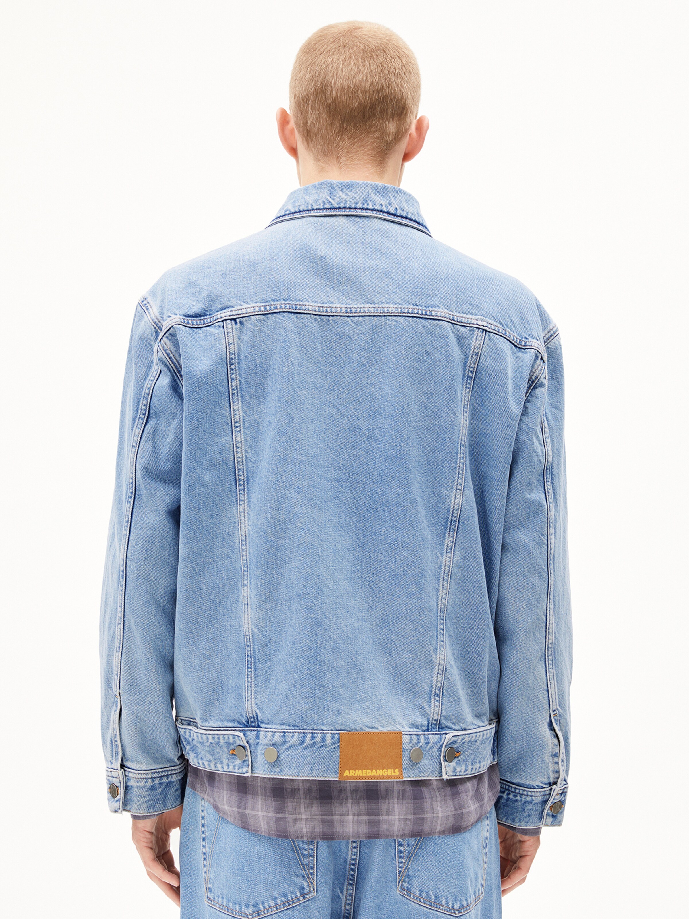 ARMEDANGELS Between-season jacket in Blue