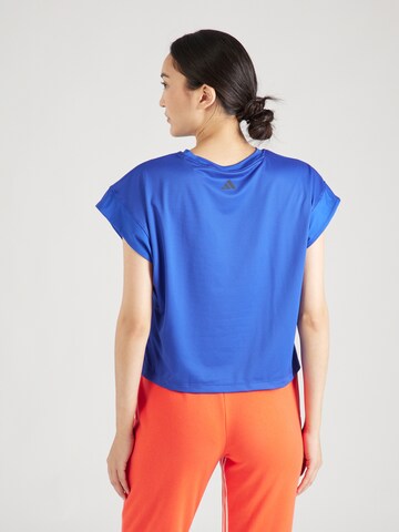 ADIDAS PERFORMANCE Funktionsshirt 'Studio' in Blau