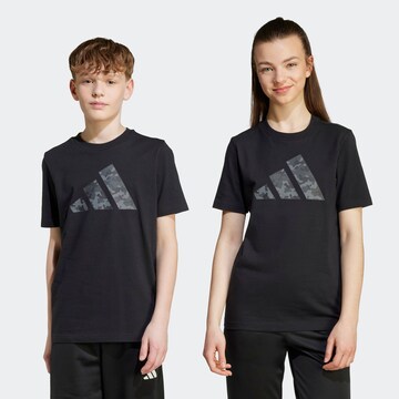 ADIDAS SPORTSWEAR Функциональная футболка в Черный: спереди