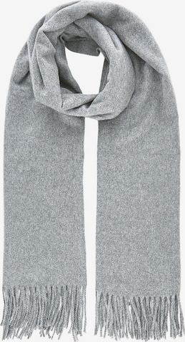 PIECES Scarf in Grey: front