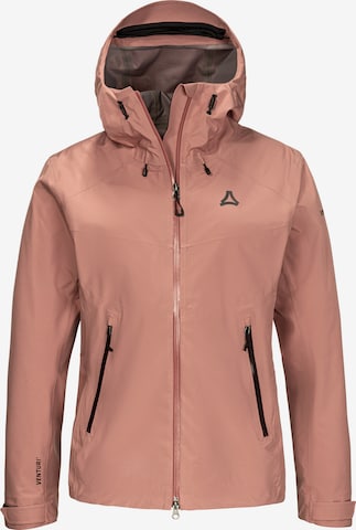 Schöffel Outdoorjacke in Pink: Vorderseite